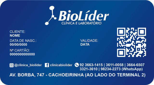 Cartão BioLíder